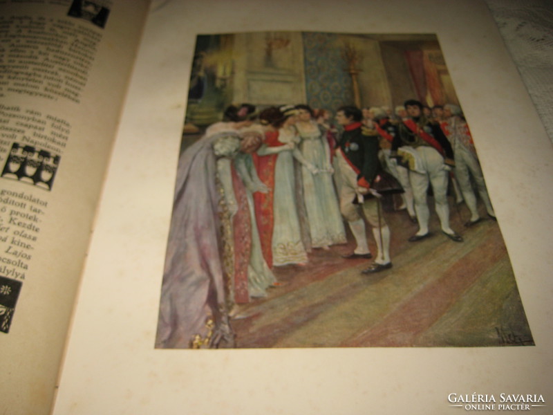 Napoleon album, nice condition, with colorful pictures from the 1910s