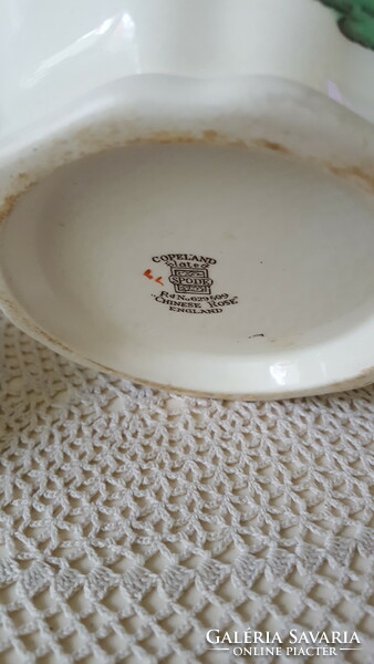 Antique English Copeland Spode faience teapot, jug