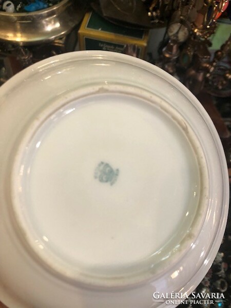 Vintage Hutschenreuther porcelán tányér, 16 cm-es nagyságú.
