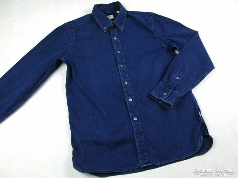 Original Levis (s) elegant long-sleeved men's denim shirt