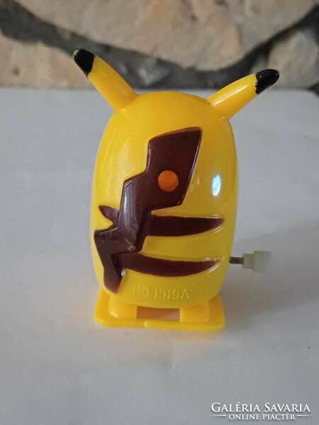 Retro lépegetős Pokémon Pikachu figura