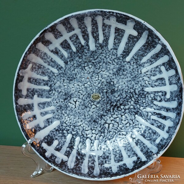 János Majoros ceramic decorative bowl