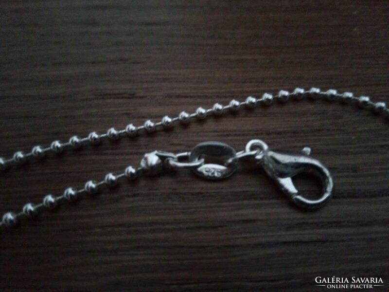 Silver chain and bracelet