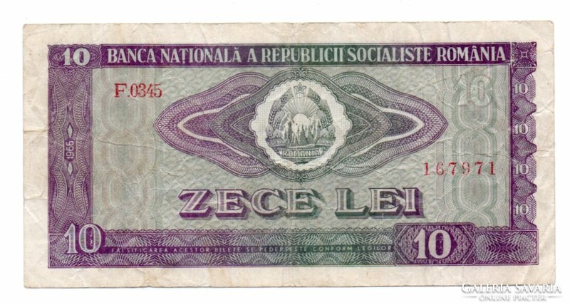 10    Lei     1966    Románia