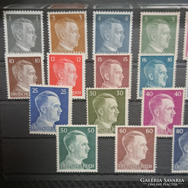 German occupation (Hitler) stamp series b/8/1