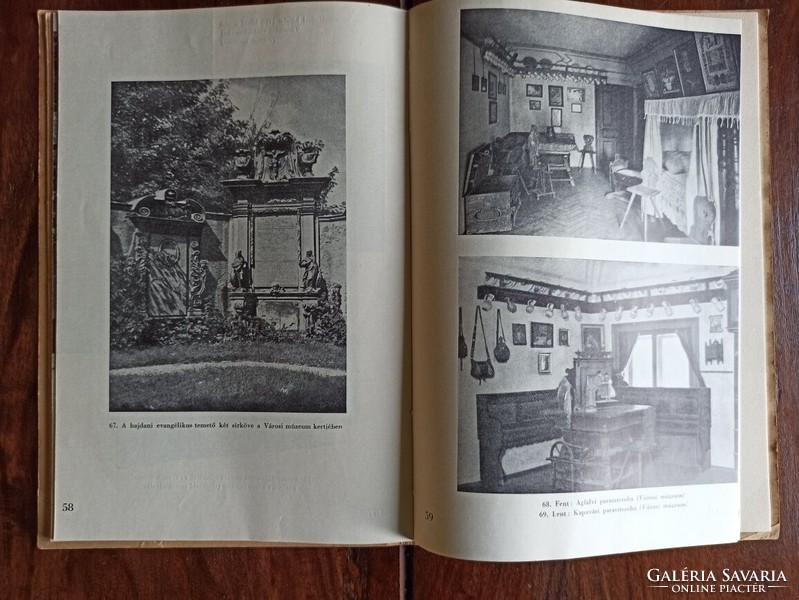 The beautiful Sopron - Sopron picture book. With 78 pictures. Compiled by: Dr. Károly Heimler. Bp 1933, 86 pages