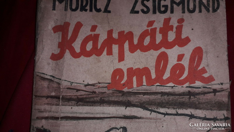 1944.Móricz Zsigmond : Kárpáti emlék könyv a képek szerint STÁDIUM
