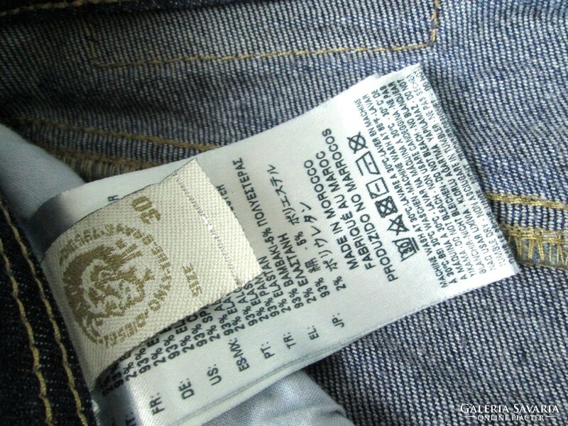 Original diesel larkee-beex (w30 / l32) men's dark blue jeans