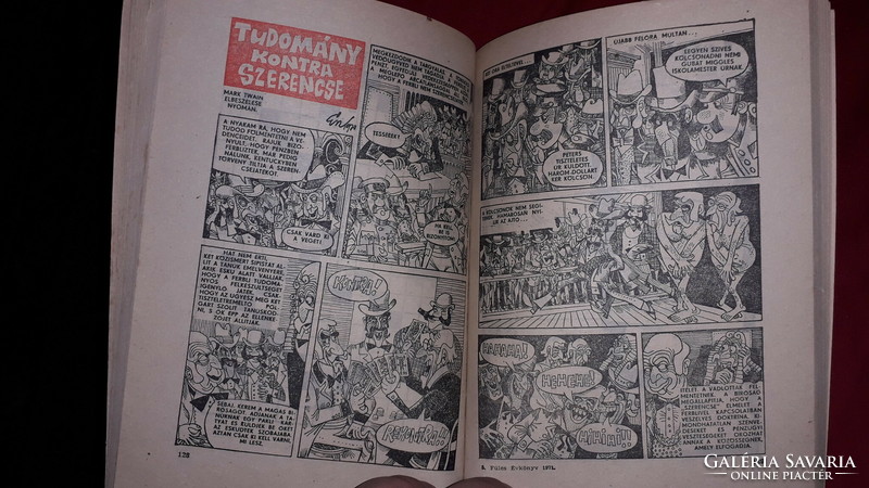 1971. Füles yearbook with several comics in good condition according to the pictures