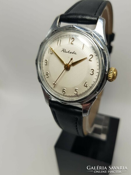 Soviet nice rocket rare dial mechanical watch