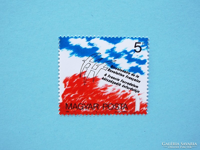 (K) 1989. 200th Anniversary of the French Revolution** - (cat.: 100.-)