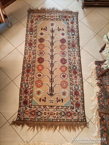 150X70 cm hand-knotted wool running rug