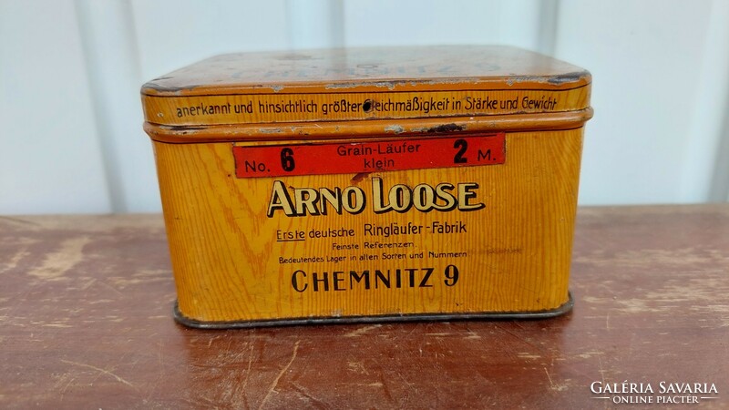 Arno loose chemnitz metal box, tin box