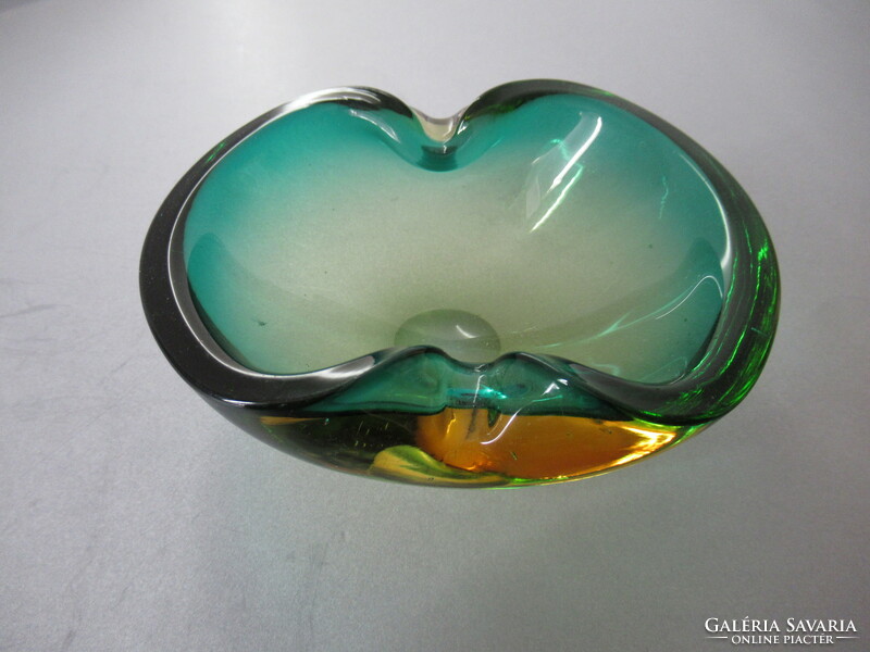 Murano sommerso table decoration, ashtray