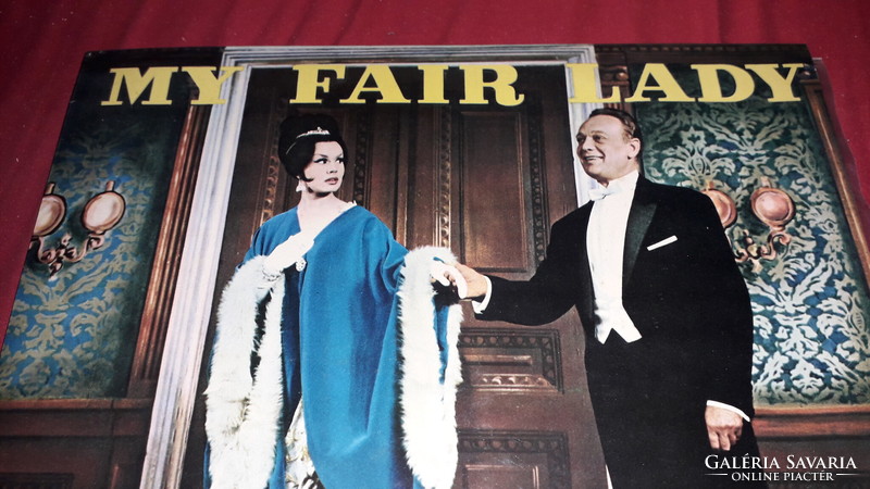 Old vinyl LP: my fair lady musical details in good condition according to pictures