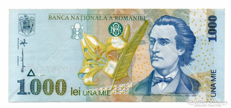 1000 Lei 1998 Romania