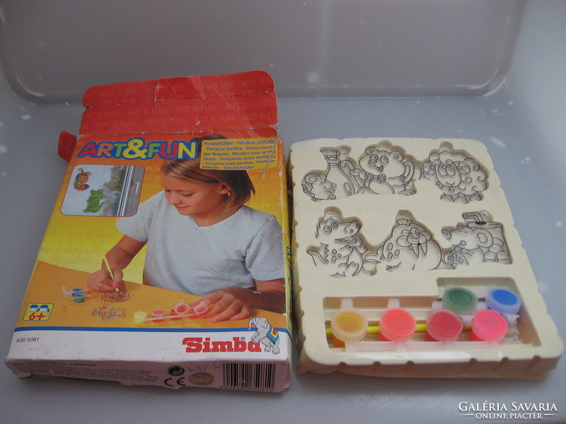 Window decoration making kit art & fun simba