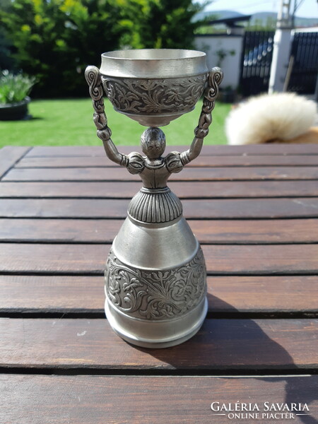 Wedding cup made of pewter sks zinn 95