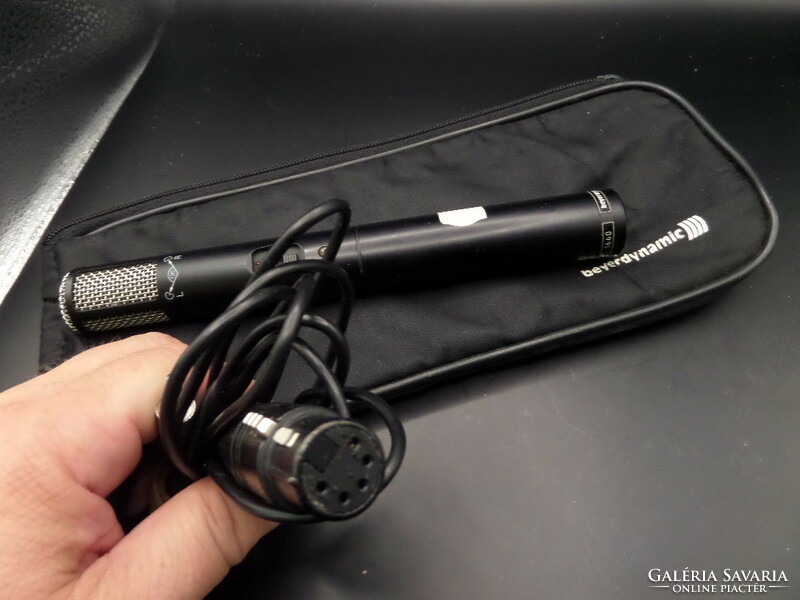 Beyerdynamic mce72 (original) kidney cardioid stereo condenser microphone + case + cable
