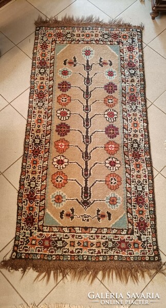 150X70 cm hand-knotted wool running rug