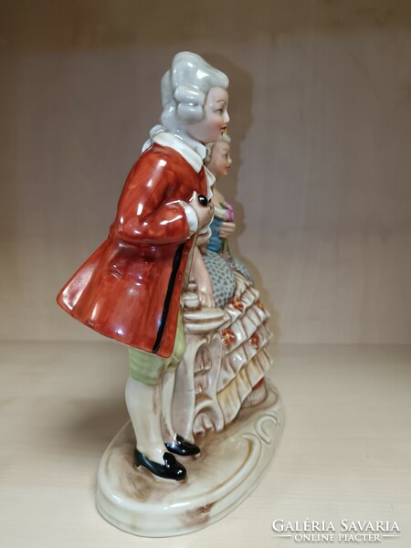 German GDR baroque court couple