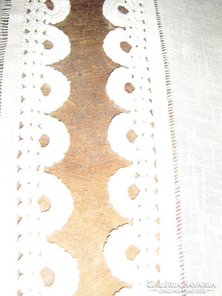 Beautiful antique hand crocheted lace vintage & provence style curtains