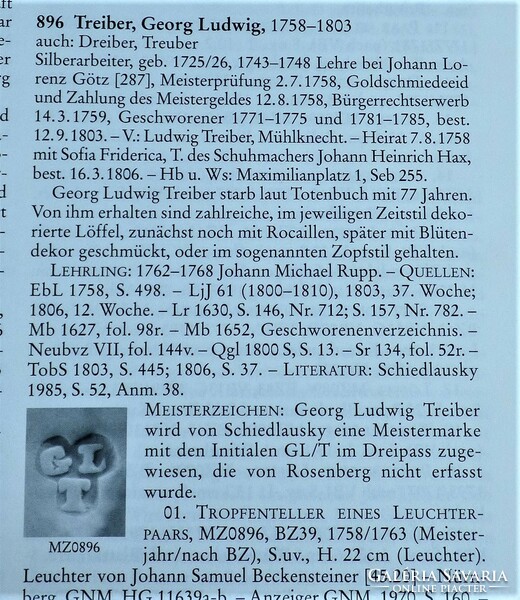KURIÓZUM!!! ANTIK EZÜST BORKÓSTOLÓ, NÜRNBERG, 1767!!!