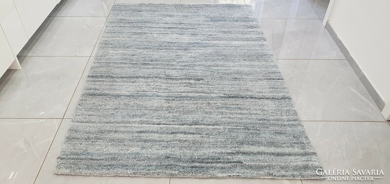 3375 Cloud colored bamboo silk hand rug 125x180cm free courier