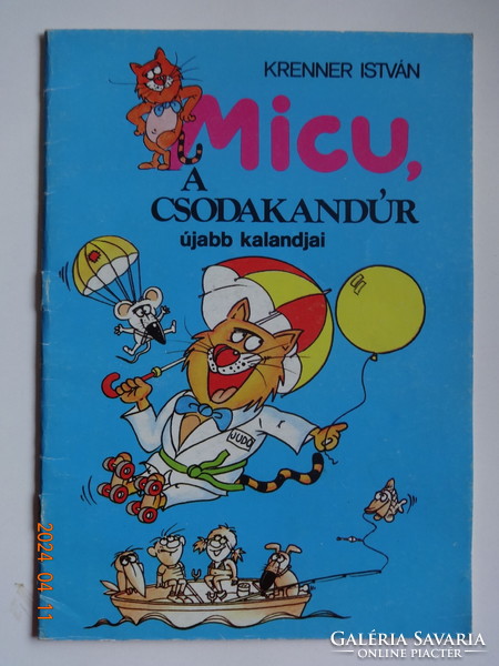 Krenner István: MICU, A CSODAKANDÚR újabb kalandjai - régi képregény, mesefüzet (1987)