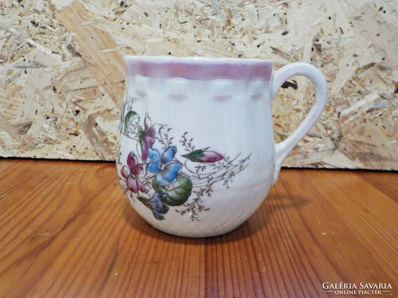 Old violet commemorative mug