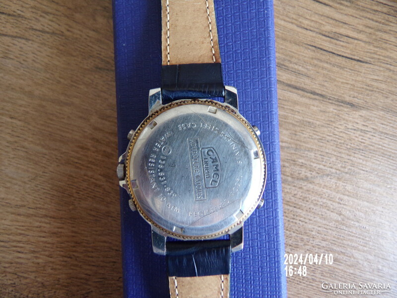 Camel trophy chronograph 10 atm men's watch