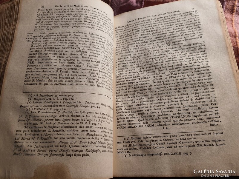 József Desericzky: about Attila, King István, the greatness of Hungary + judge Márton Padány 1760