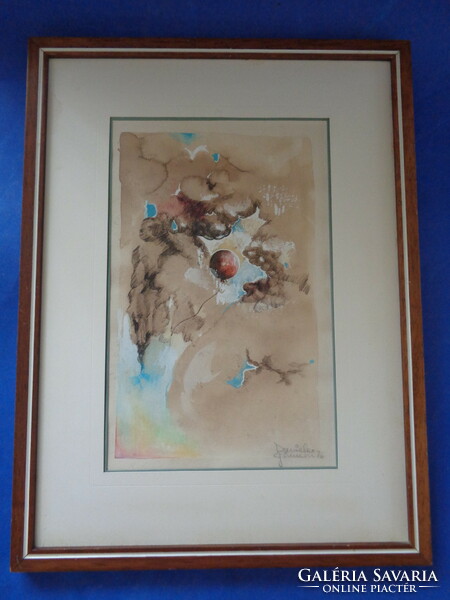 D.Gimichi painting framed