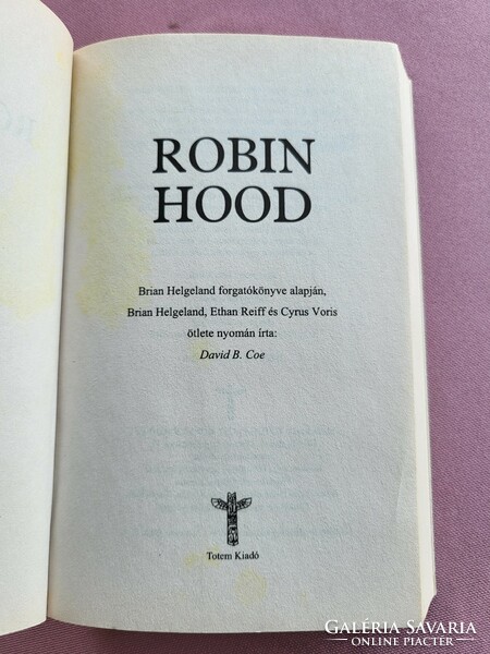 David B. Coe: Robin Hood