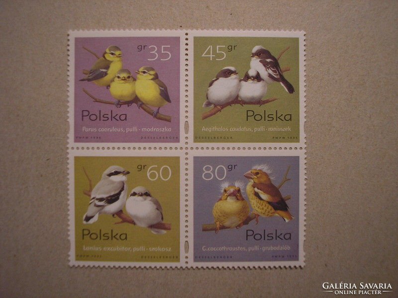 Poland - fauna, songbirds 1995