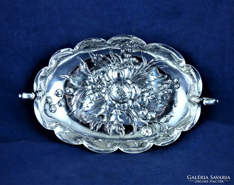 Beautiful, antique silver bowl, hanau, ca. 1880!!!