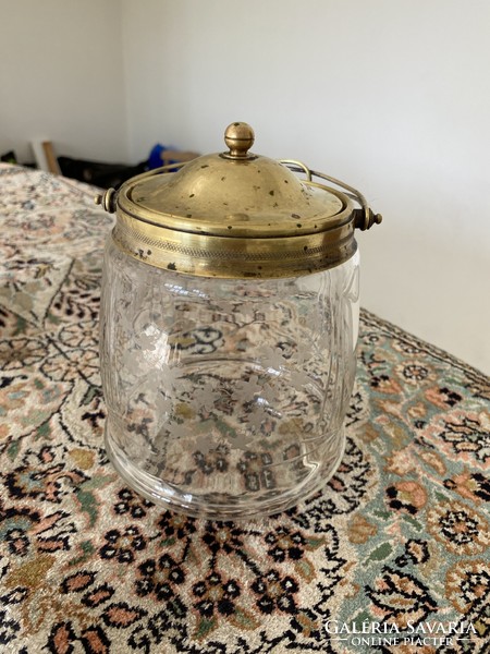 Antique tea cake holder