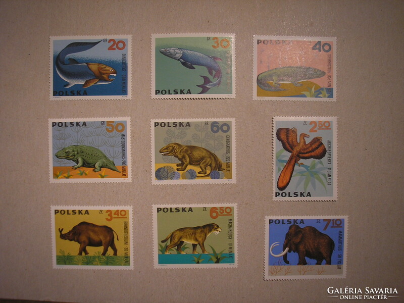 Poland - fauna, primitive animals 1966