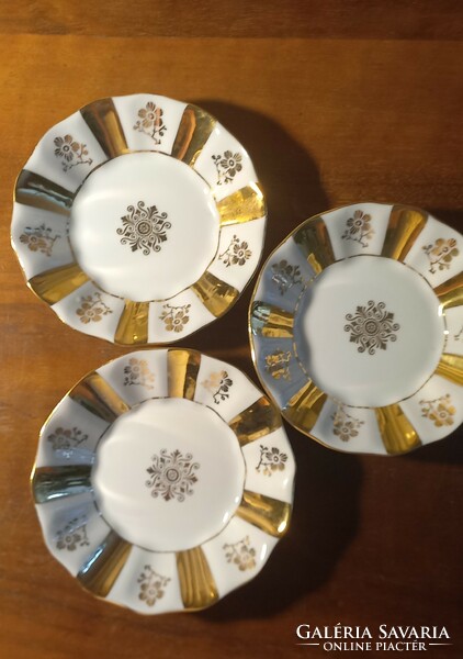 3 Czechoslovak porcelain bowls (ash bowls?)