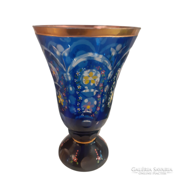 Biedermeier bath glass m01559