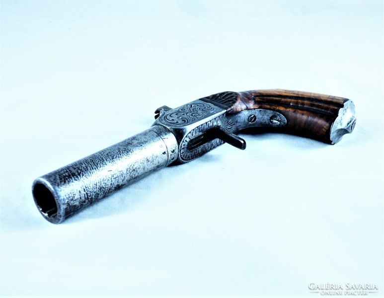 Beautiful, antique, front-loading pistol, Belgium, ca. 1820!!!