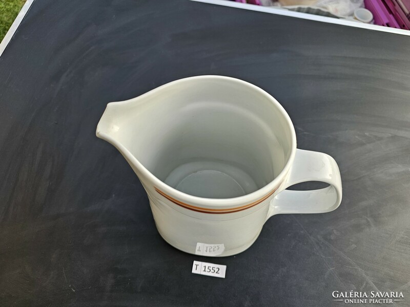 T1552 lowland brown striped jug 20 cm