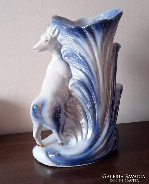 Capodimonte Italian vase, 35 cm