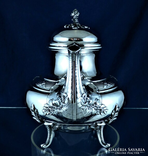 Dazzling, antique silver pourer, Paris, ca. 1880!!!