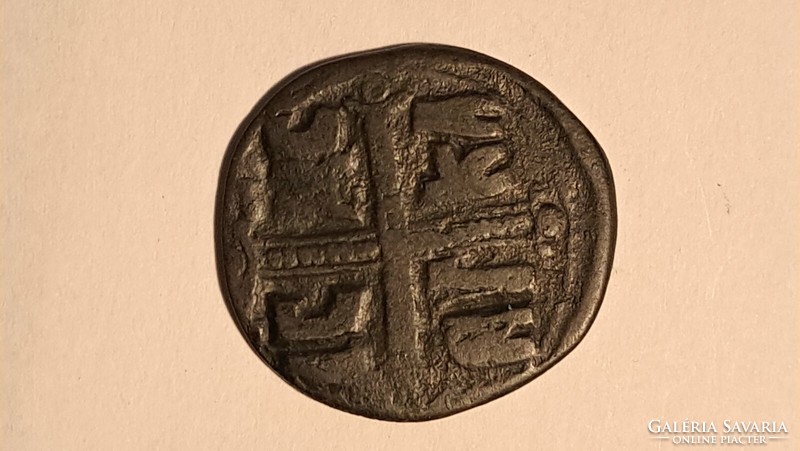 Bizánci birodalom, IV. Mihály 1034-1041 bronz folis 6.54 gr.