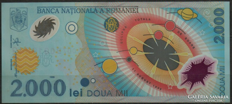 D - 147 - foreign banknotes: Romania 1999 2000 lei