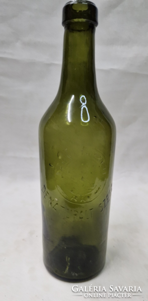 Old denatured spirit co-operative product labeled drinking bottle in good condition 0.5 l. 24 Cm.