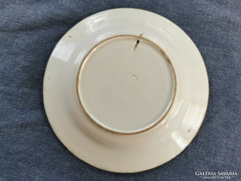 Flower basket plate, wall plate