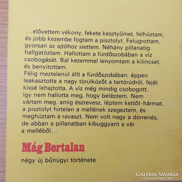 Mág Bertalan - the strange woman (4 crime stories)