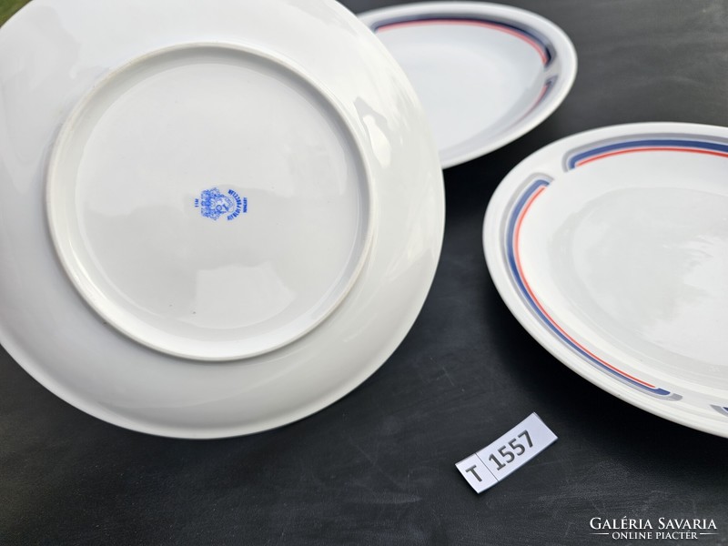 T1557 Alföldi art deco patterned plates 1 sheet, 2 cakes